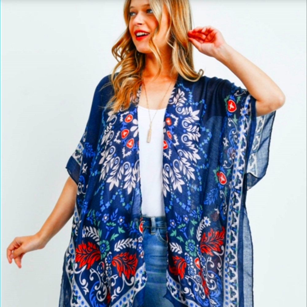 Styline Tassel Kimono